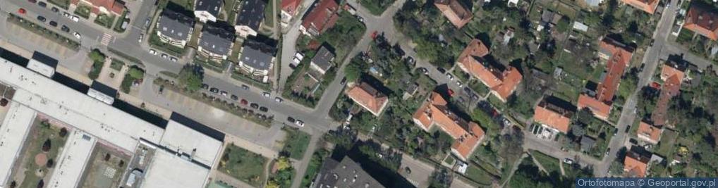 Zdjęcie satelitarne Wieczorna ul.