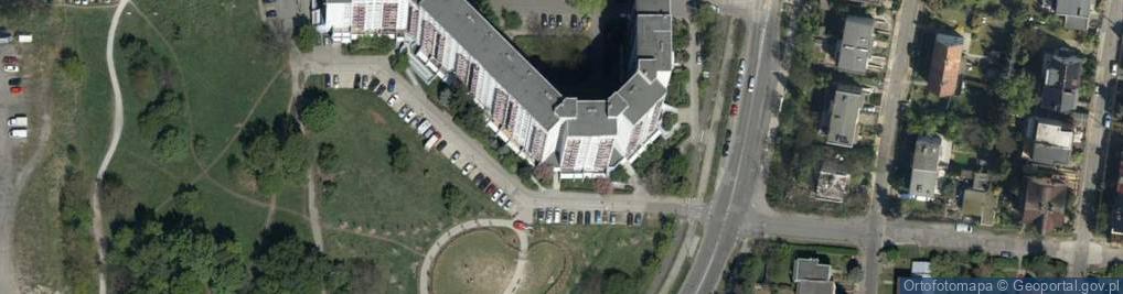 Zdjęcie satelitarne Wiślańska ul.