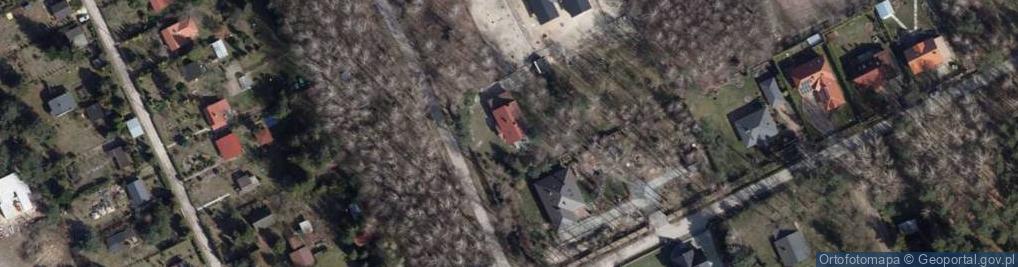 Zdjęcie satelitarne Wiejska ul.