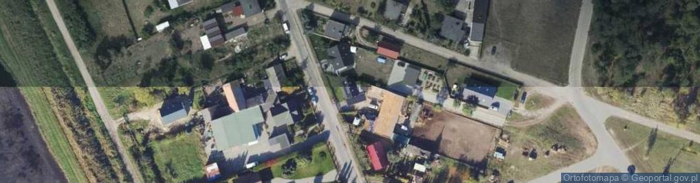Zdjęcie satelitarne Wiejska ul.