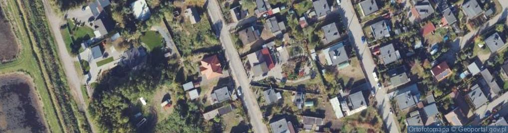 Zdjęcie satelitarne Wiejska ul.
