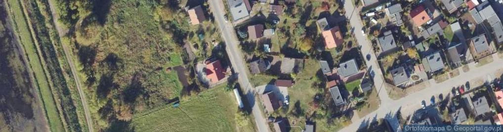 Zdjęcie satelitarne Wiejska ul.
