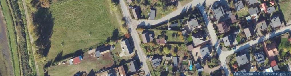 Zdjęcie satelitarne Wiejska ul.