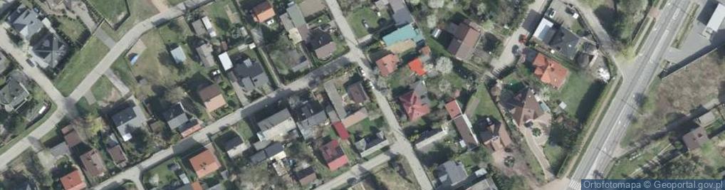 Zdjęcie satelitarne Wiśniowa ul.