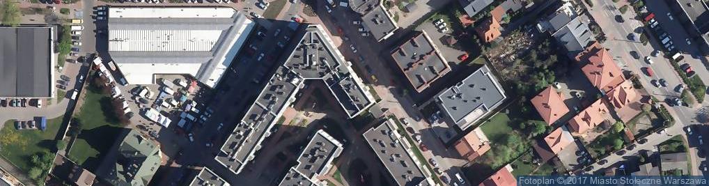 Zdjęcie satelitarne Wiosenna ul.