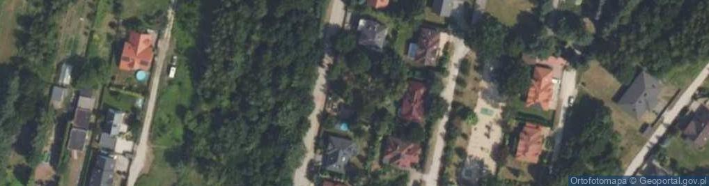 Zdjęcie satelitarne Wiosenna ul.