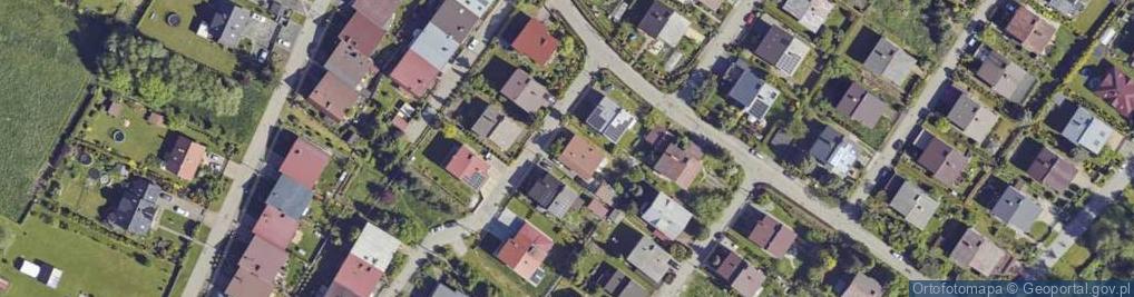 Zdjęcie satelitarne Wiosenna ul.