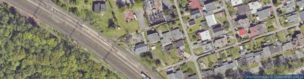 Zdjęcie satelitarne Wiarusów ul.