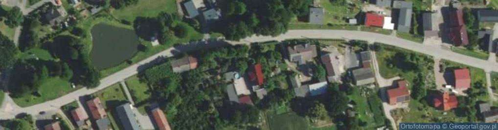 Zdjęcie satelitarne Wiejska ul.