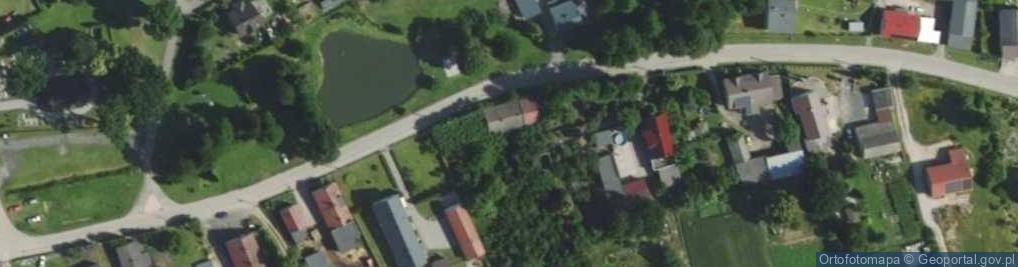 Zdjęcie satelitarne Wiejska ul.