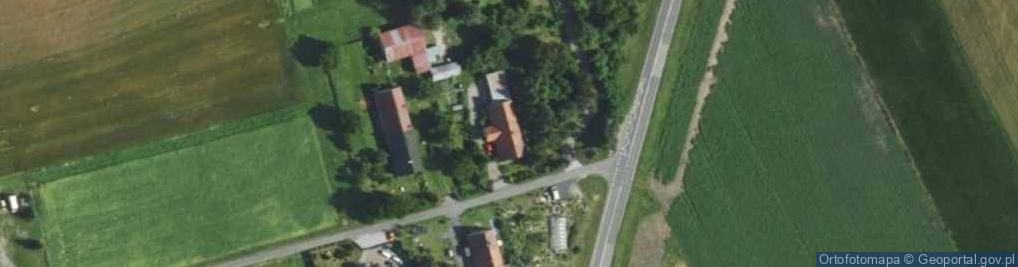 Zdjęcie satelitarne Wiejska ul.