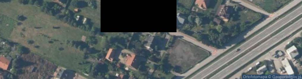 Zdjęcie satelitarne Wiosenna ul.