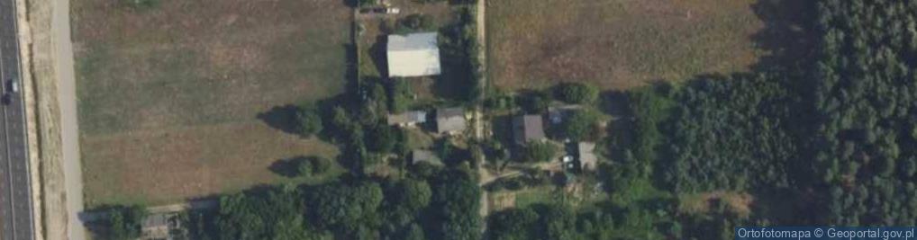 Zdjęcie satelitarne Wiejska ul.