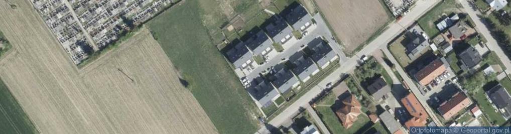 Zdjęcie satelitarne Wiejska ul.