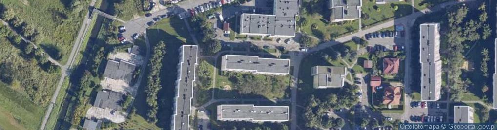 Zdjęcie satelitarne Wiejska ul.