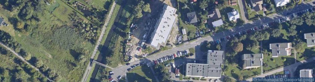 Zdjęcie satelitarne Wiejska ul.