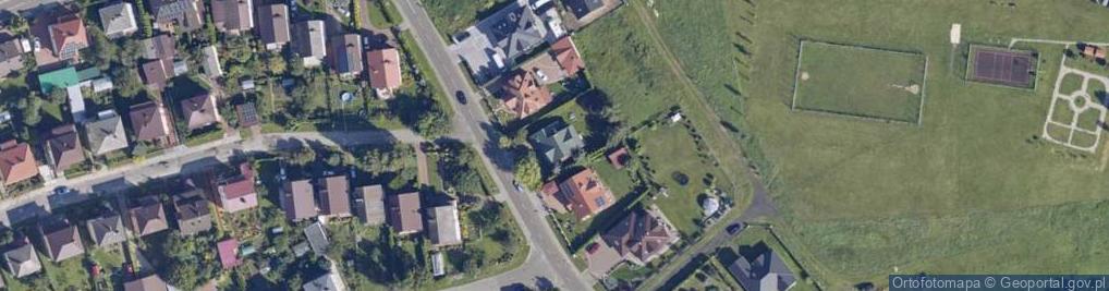 Zdjęcie satelitarne Wiosenna ul.
