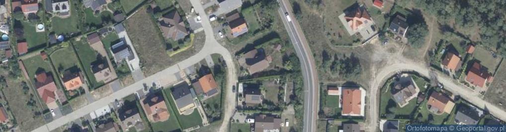 Zdjęcie satelitarne Wiosenna ul.