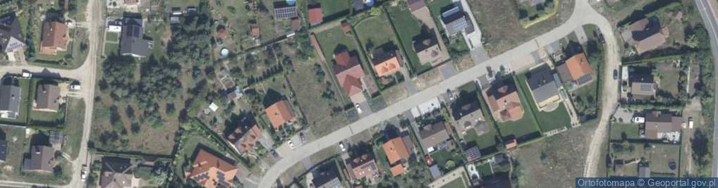 Zdjęcie satelitarne Wiosenna ul.