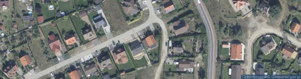 Zdjęcie satelitarne Wiosenna ul.