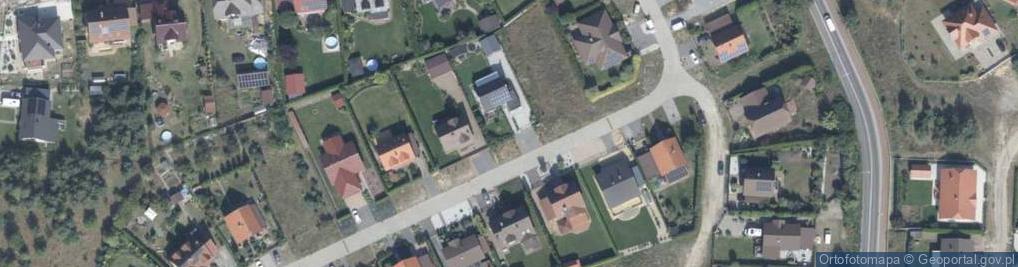 Zdjęcie satelitarne Wiosenna ul.