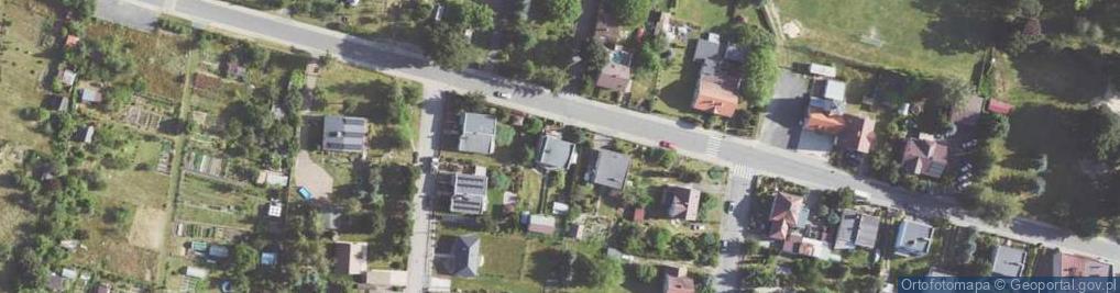 Zdjęcie satelitarne Wilcza ul.