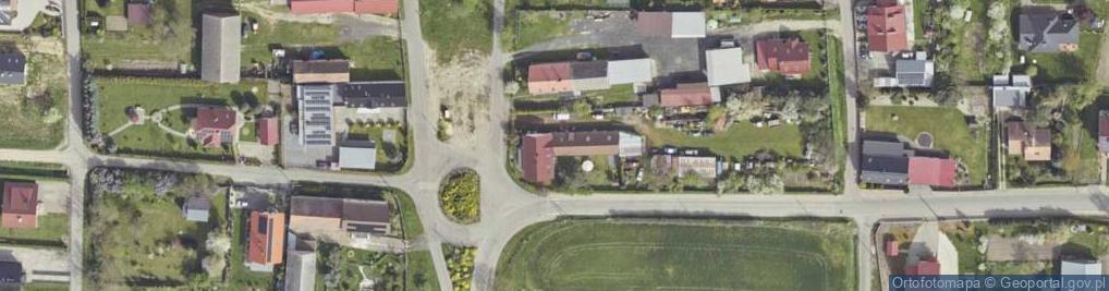 Zdjęcie satelitarne Wiejska ul.
