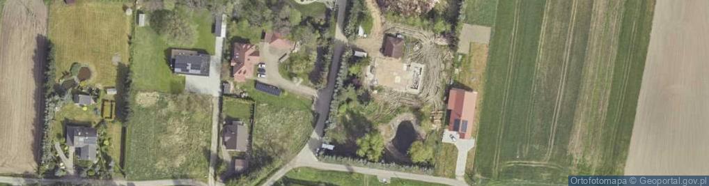 Zdjęcie satelitarne Wiejska ul.
