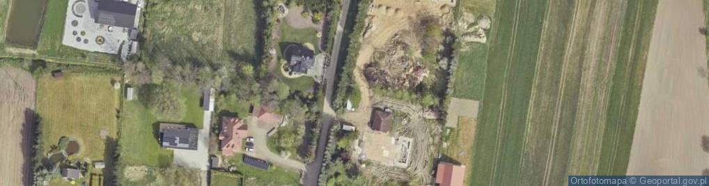 Zdjęcie satelitarne Wiejska ul.
