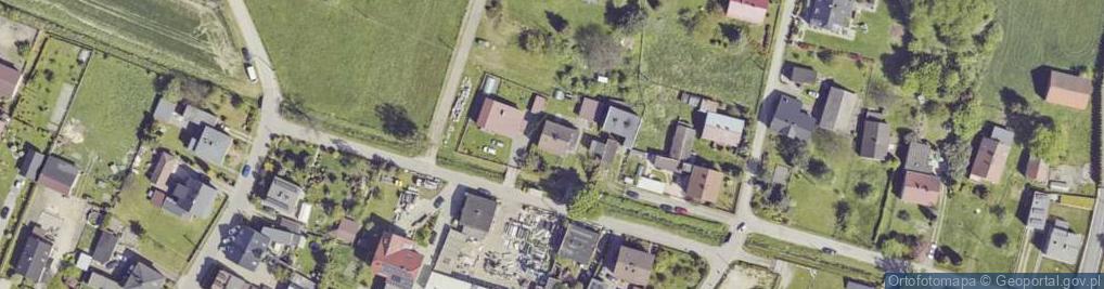 Zdjęcie satelitarne Wiejska ul.