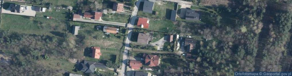 Zdjęcie satelitarne Wierzbie ul.