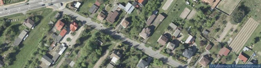 Zdjęcie satelitarne Wiślana ul.