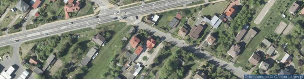 Zdjęcie satelitarne Wiślana ul.