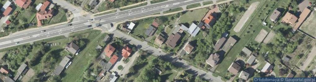 Zdjęcie satelitarne Wiślana ul.