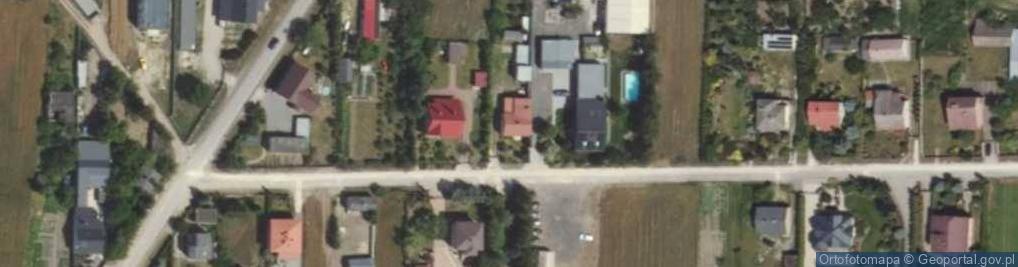 Zdjęcie satelitarne Wiejska ul.