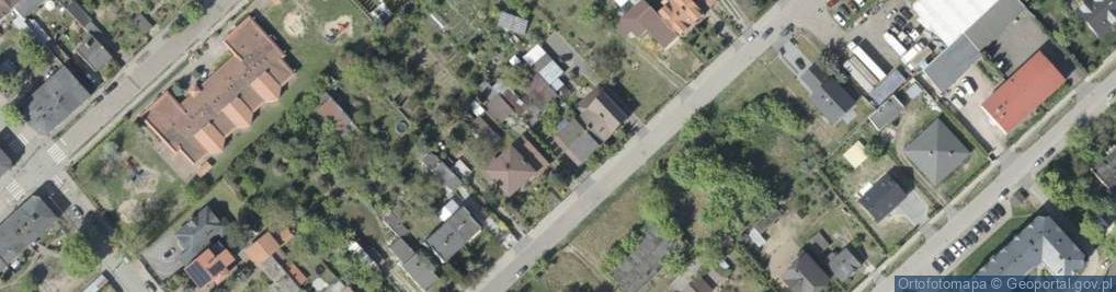 Zdjęcie satelitarne Wiejska ul.