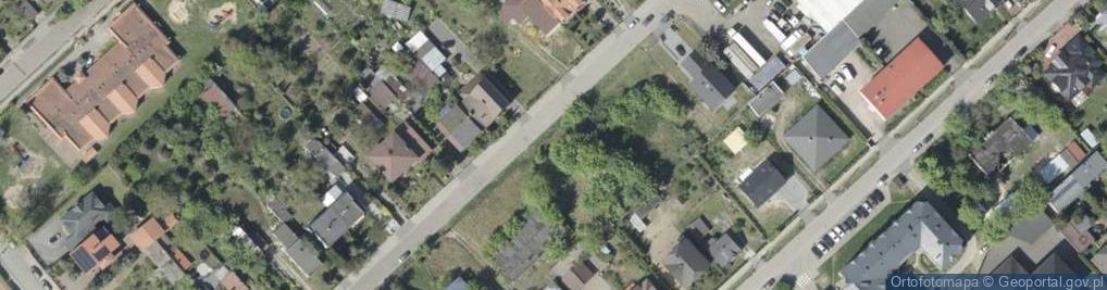 Zdjęcie satelitarne Wiejska ul.