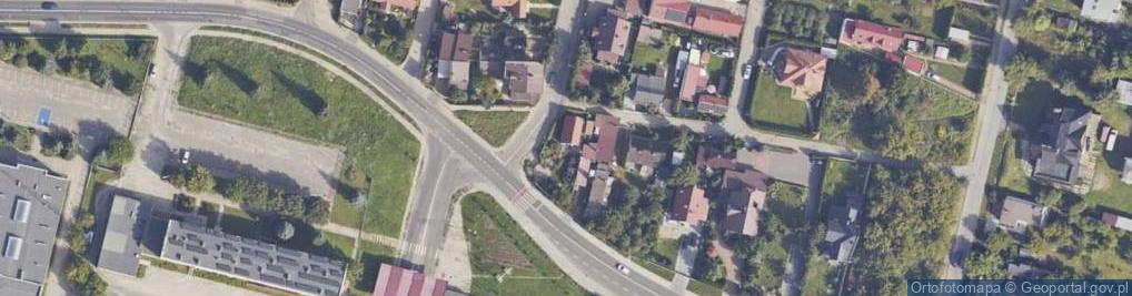 Zdjęcie satelitarne Wjazdowa ul.
