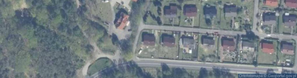 Zdjęcie satelitarne Wkrzańska ul.