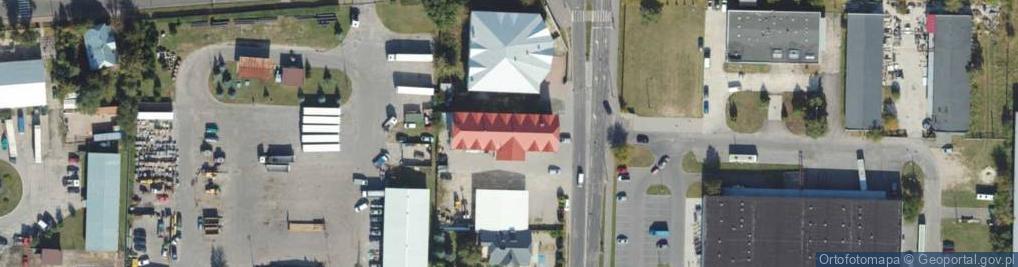 Zdjęcie satelitarne Włoska ul.