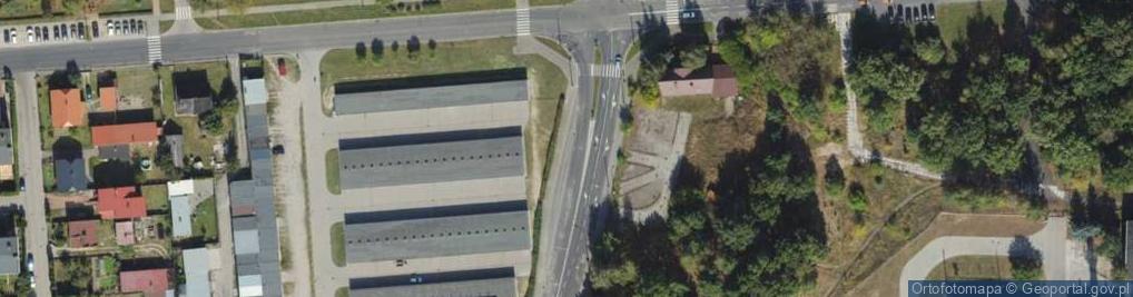 Zdjęcie satelitarne Włoska ul.