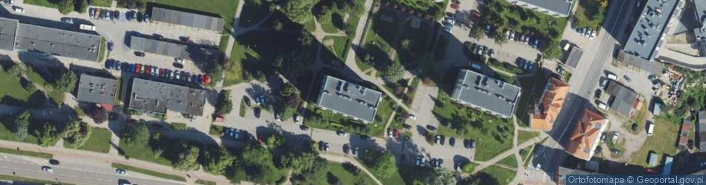 Zdjęcie satelitarne Władysława IV ul.