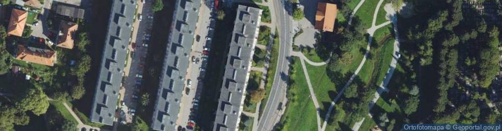 Zdjęcie satelitarne Władysława IV ul.