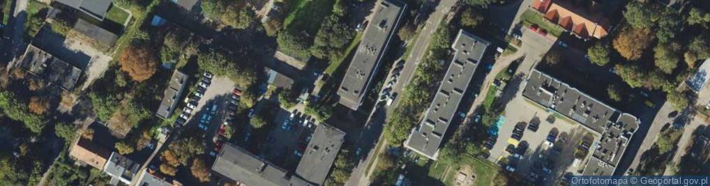Zdjęcie satelitarne Władysława IV ul.