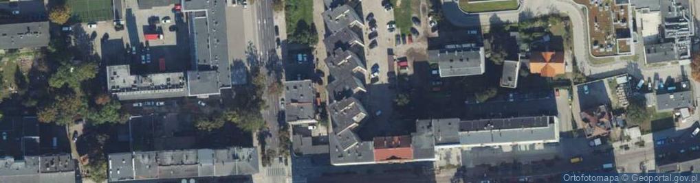 Zdjęcie satelitarne Władysława IV ul.