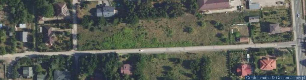 Zdjęcie satelitarne Włoska ul.