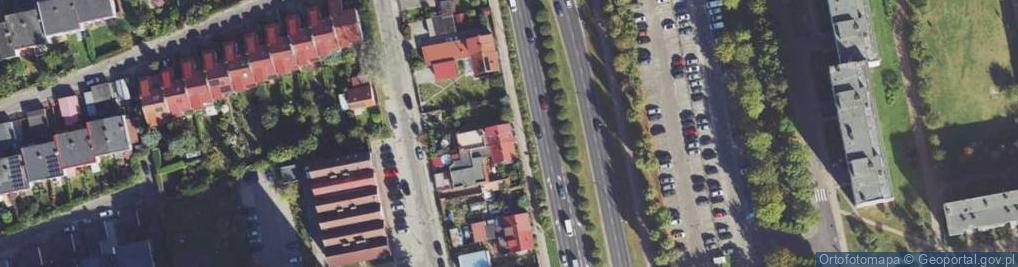 Zdjęcie satelitarne Władysława IV ul.