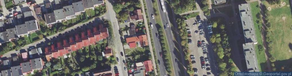 Zdjęcie satelitarne Władysława IV ul.