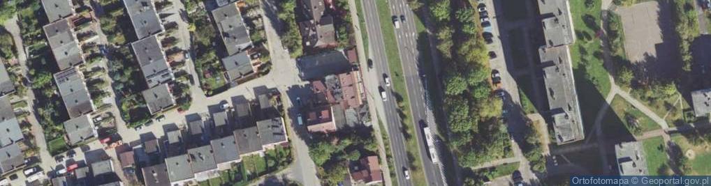 Zdjęcie satelitarne Władysława IV ul.