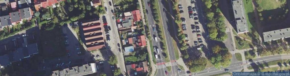 Zdjęcie satelitarne Władysława IV ul.